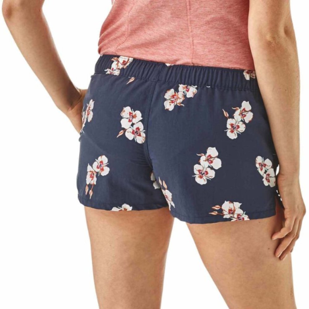 Zella Shorts Lounge AthLeisure Jersey Knit Black Navy Blue & Floral SZ XL